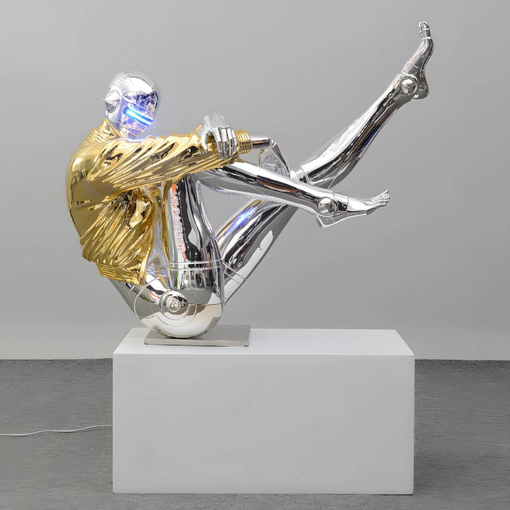 Zytrex Goddess Floor Lamp – Decorative Resin Sculpture for Living Room