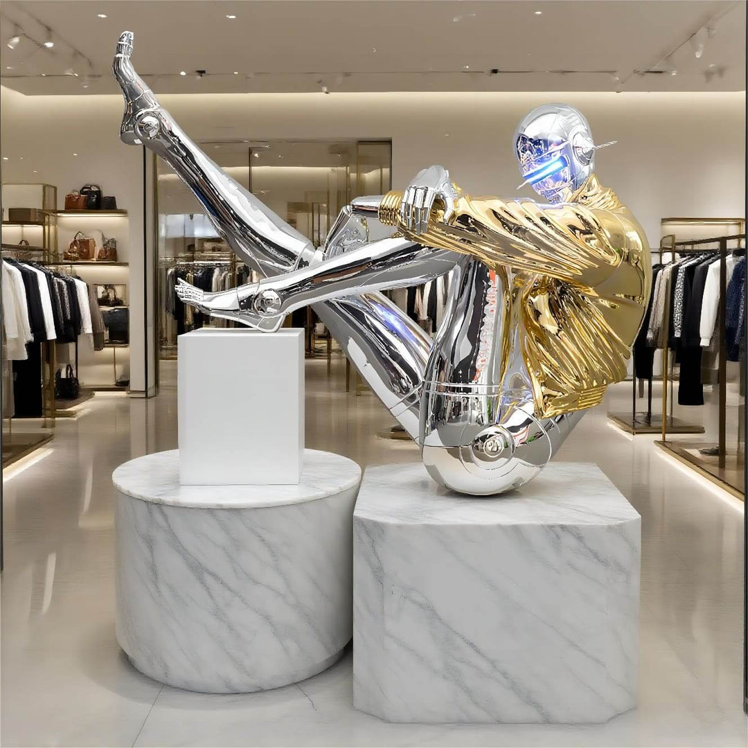 Zytrex Goddess Floor Lamp – Decorative Resin Sculpture for Living Room