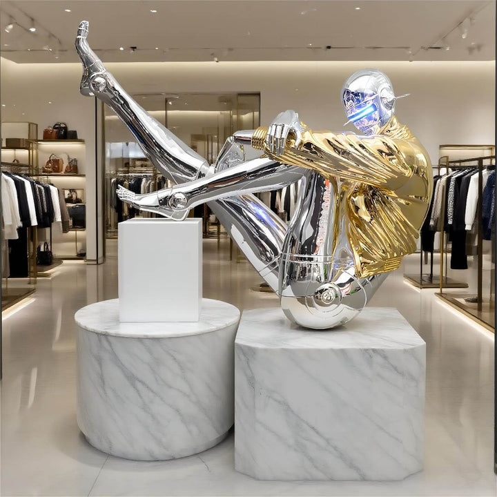 Zytrex Goddess Floor Lamp – Decorative Resin Sculpture for Living Room