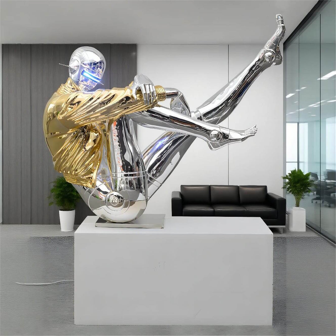 Zytrex Goddess Floor Lamp – Decorative Resin Sculpture for Living Room