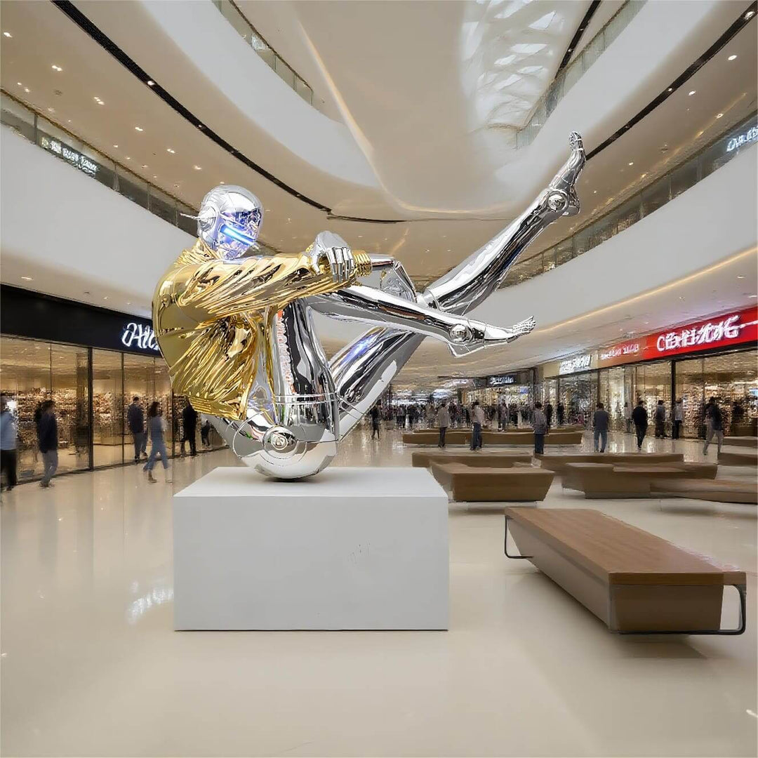 Zytrex Goddess Floor Lamp – Decorative Resin Sculpture for Living Room