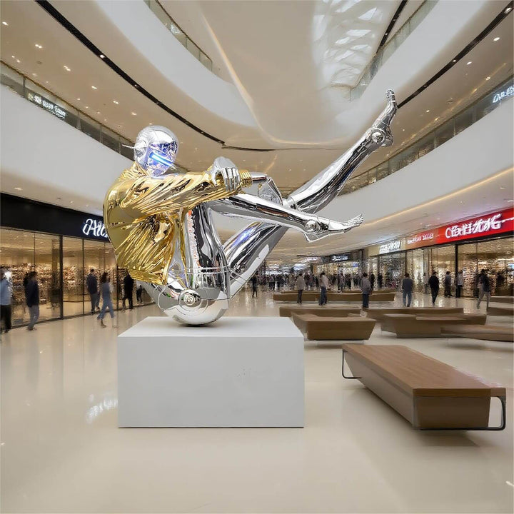 Zytrex Goddess Floor Lamp – Decorative Resin Sculpture for Living Room