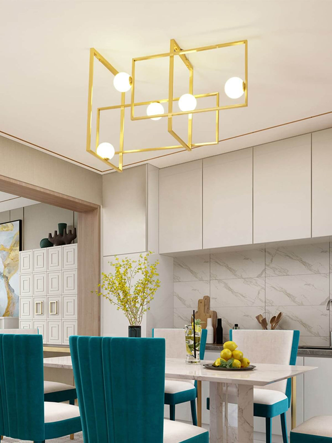 Zytrik Ceiling Light - Postmodern Minimalist Design