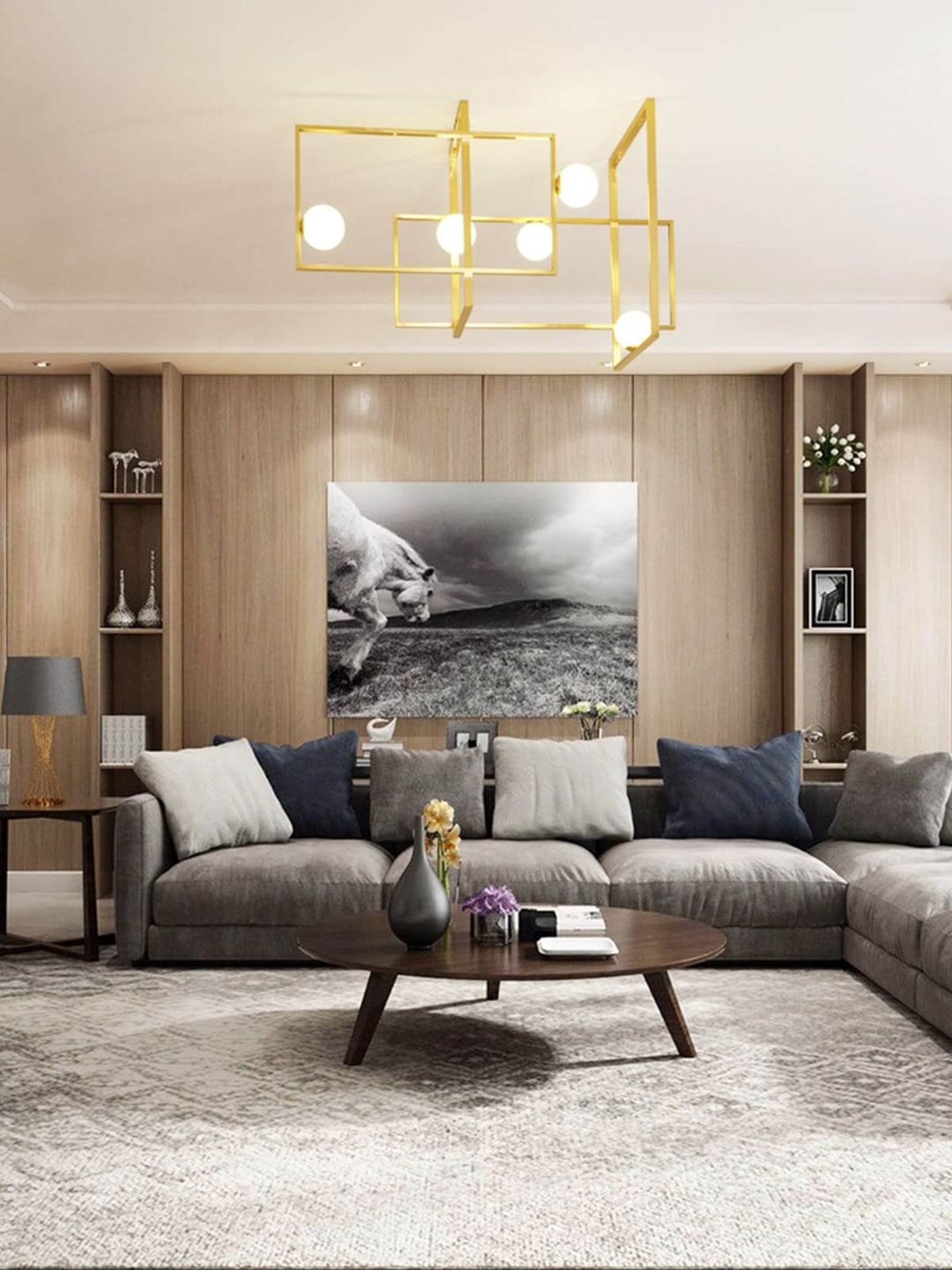 Zytrik Ceiling Light - Postmodern Minimalist Design