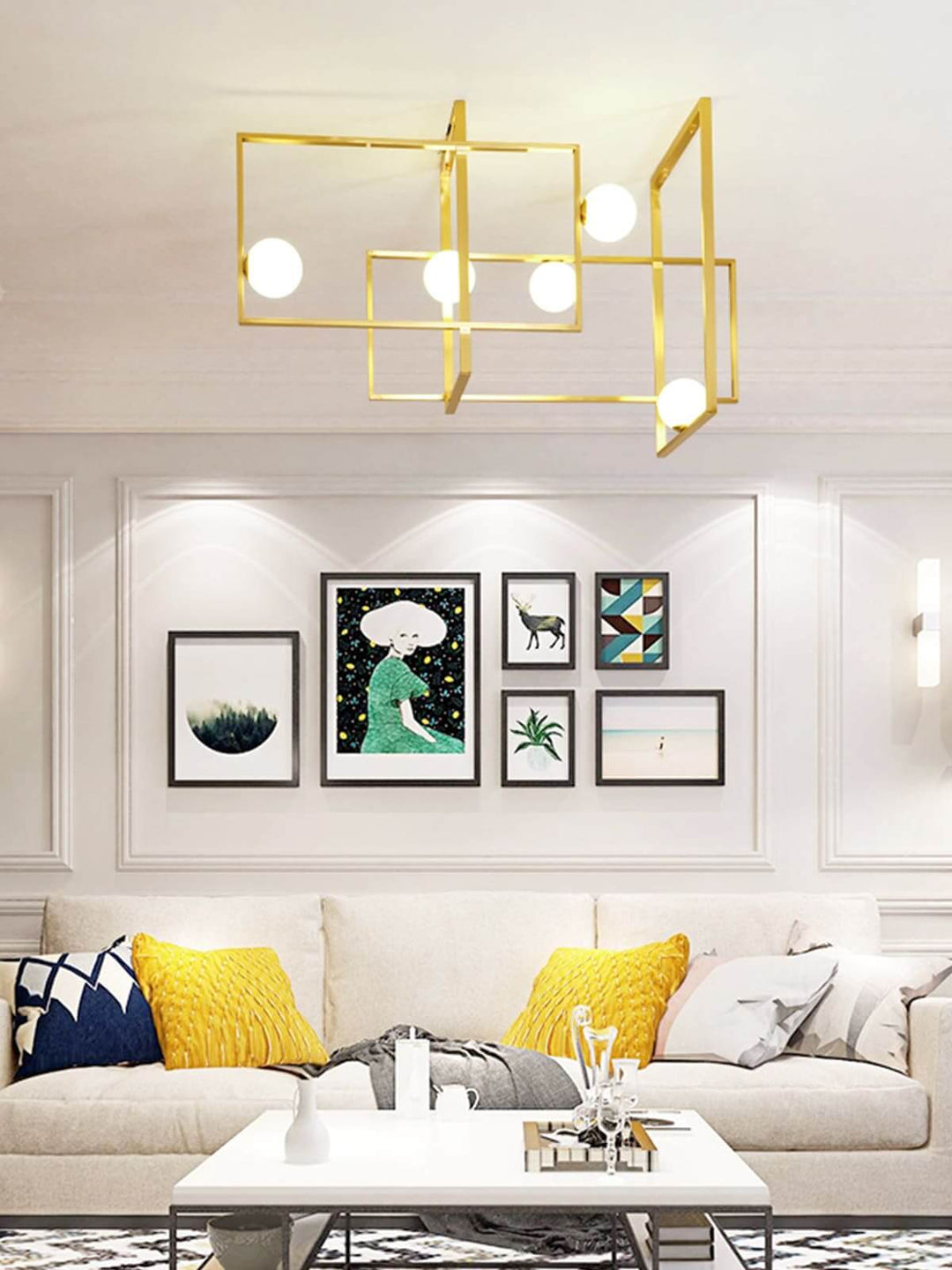 Zytrik Ceiling Light - Postmodern Minimalist Design