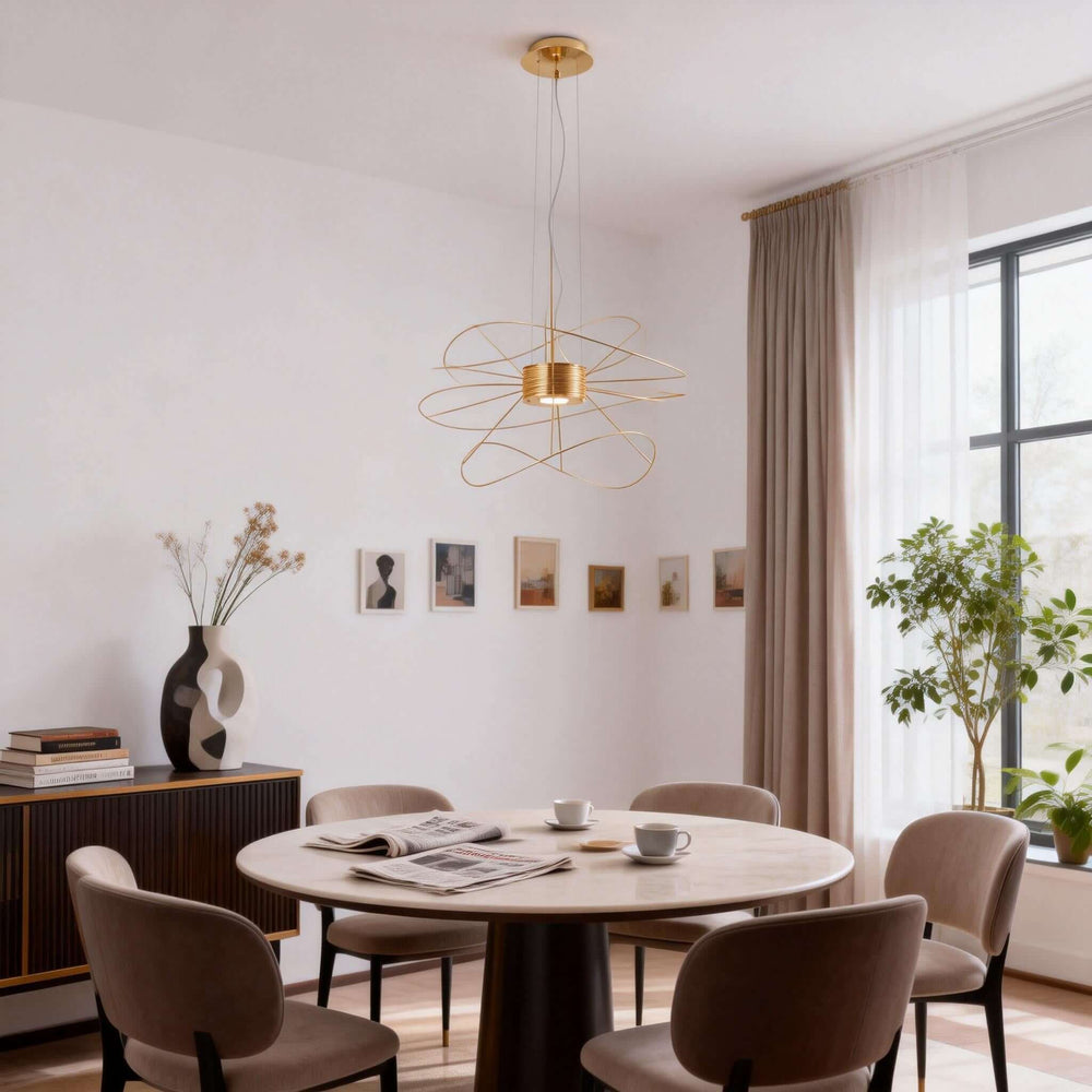 Zyvora Metal Pendant Light Modern Pendant Lighting