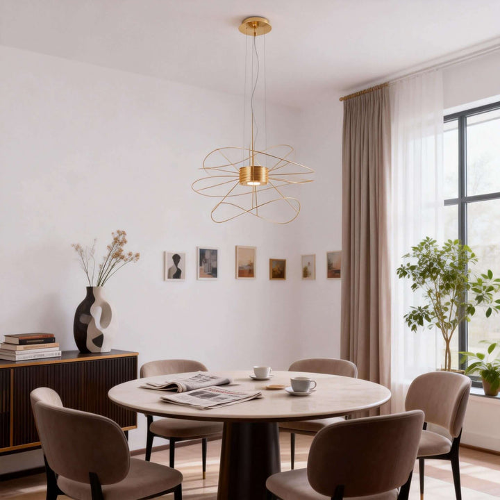 Zyvora Metal Pendant Light Modern Pendant Lighting