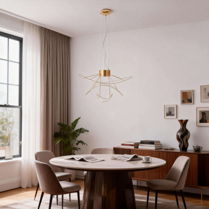 Zyvora Metal Pendant Light Modern Pendant Lighting