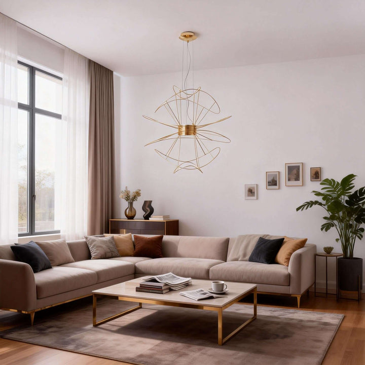 Zyvora Metal Pendant Light Modern Pendant Lighting