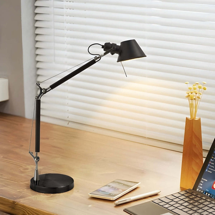 Xirula Table Lamp | Modern Industrial Style Swing Arm Reading Lamp