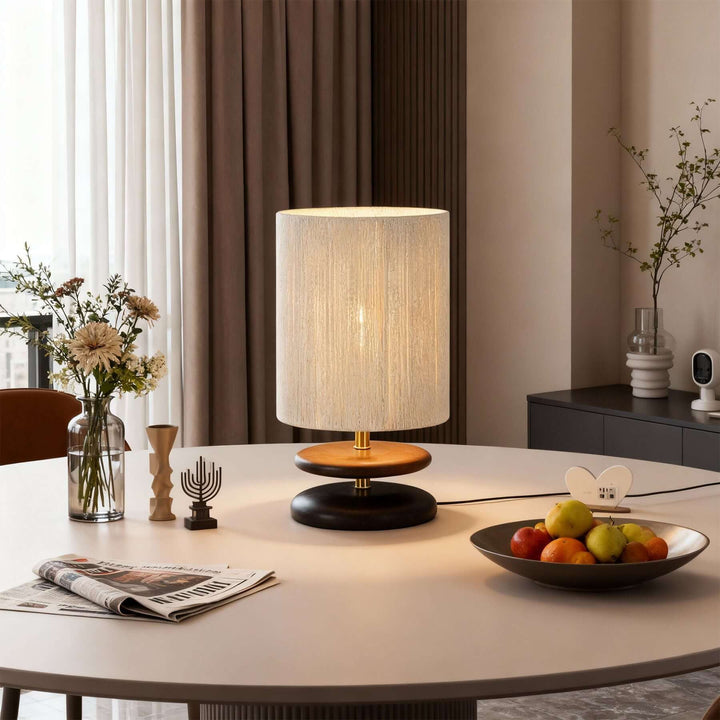 Alnix Table Lamp – Contemporary American Creative Paper Rope