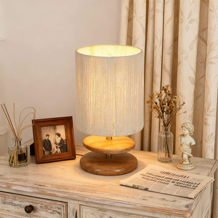 Alnix Table Lamp – Contemporary American Creative Paper Rope