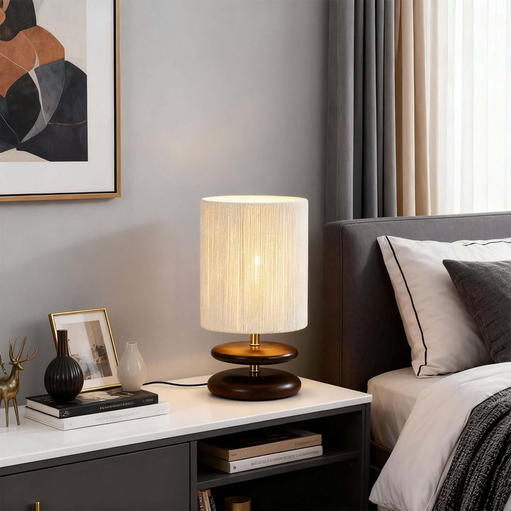 Alnix Table Lamp – Contemporary American Creative Paper Rope
