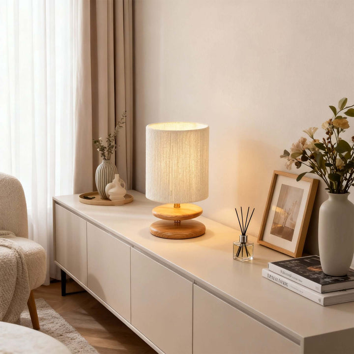 Alnix Table Lamp – Contemporary American Creative Paper Rope