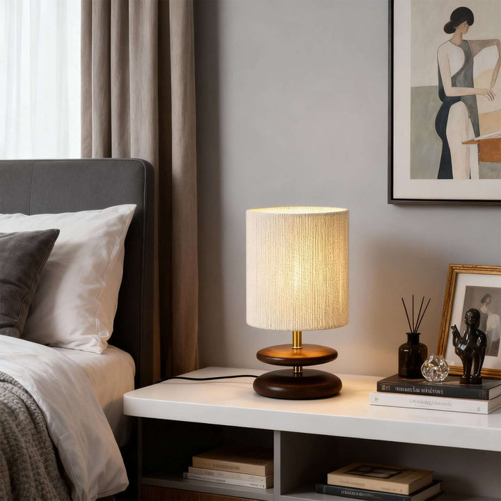 Alnix Table Lamp – Contemporary American Creative Paper Rope