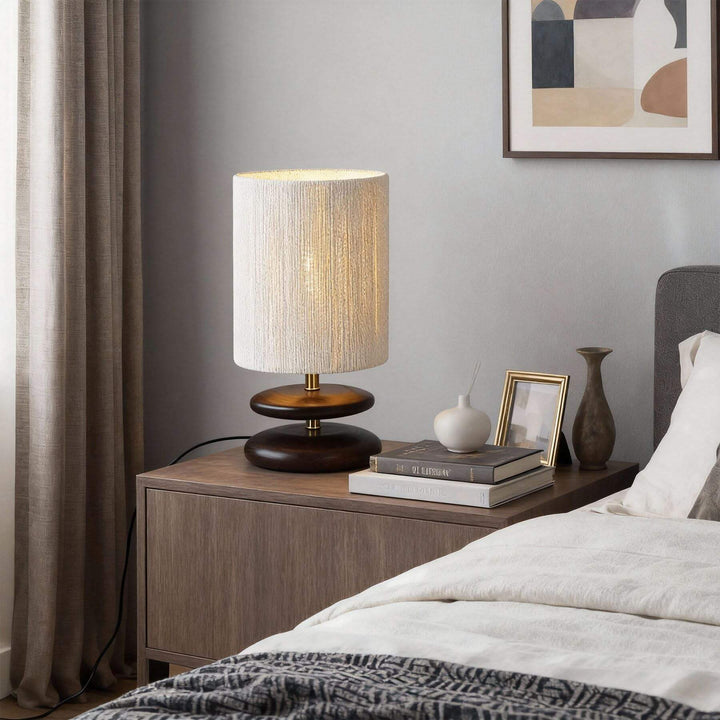 Alnix Table Lamp – Contemporary American Creative Paper Rope