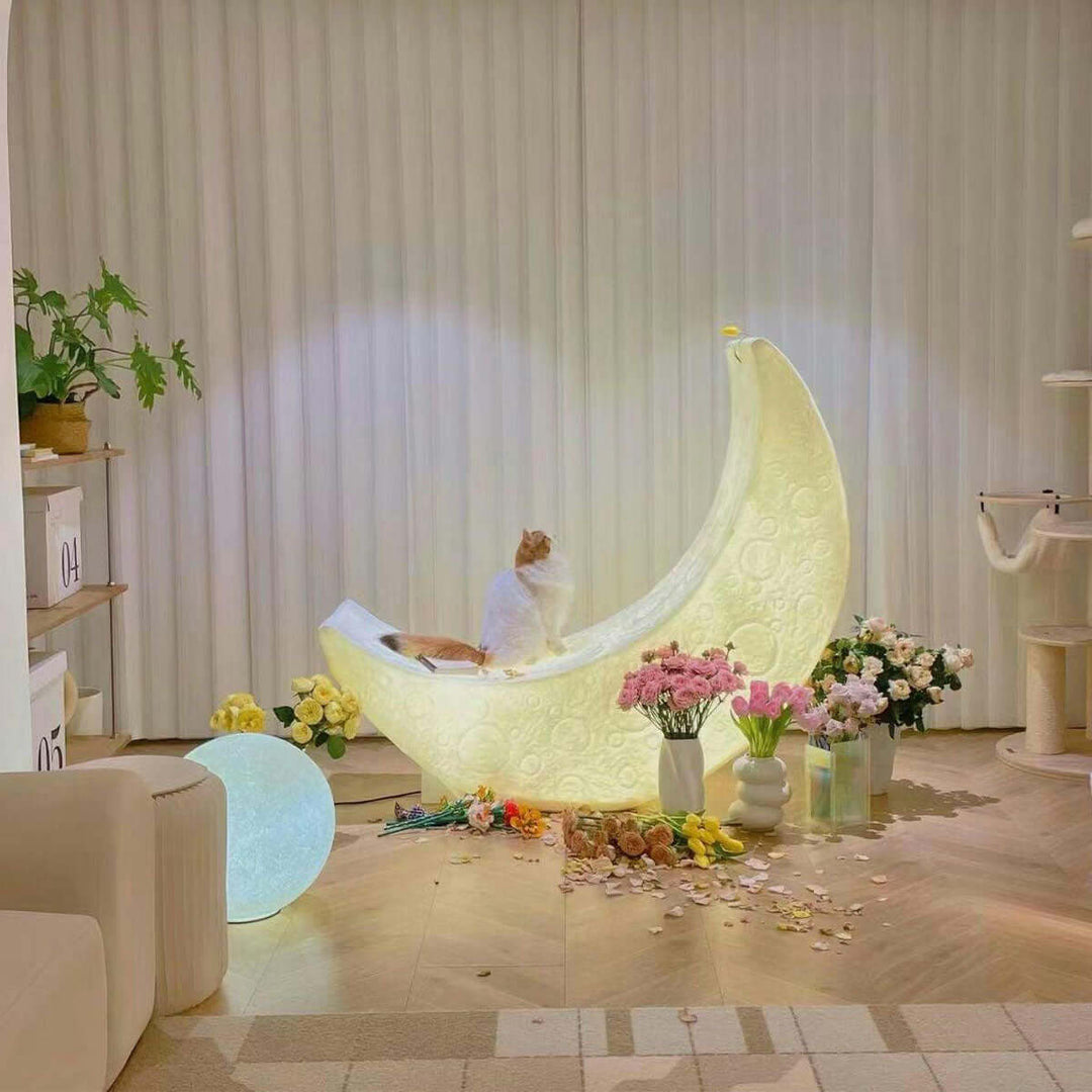 Aurni Moon Floor Lamp