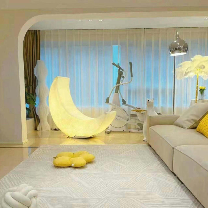 Aurni Moon Floor Lamp