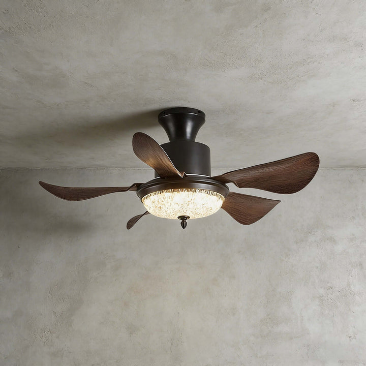 Kravos Ceiling Fan Light - French Vintage ABS Light