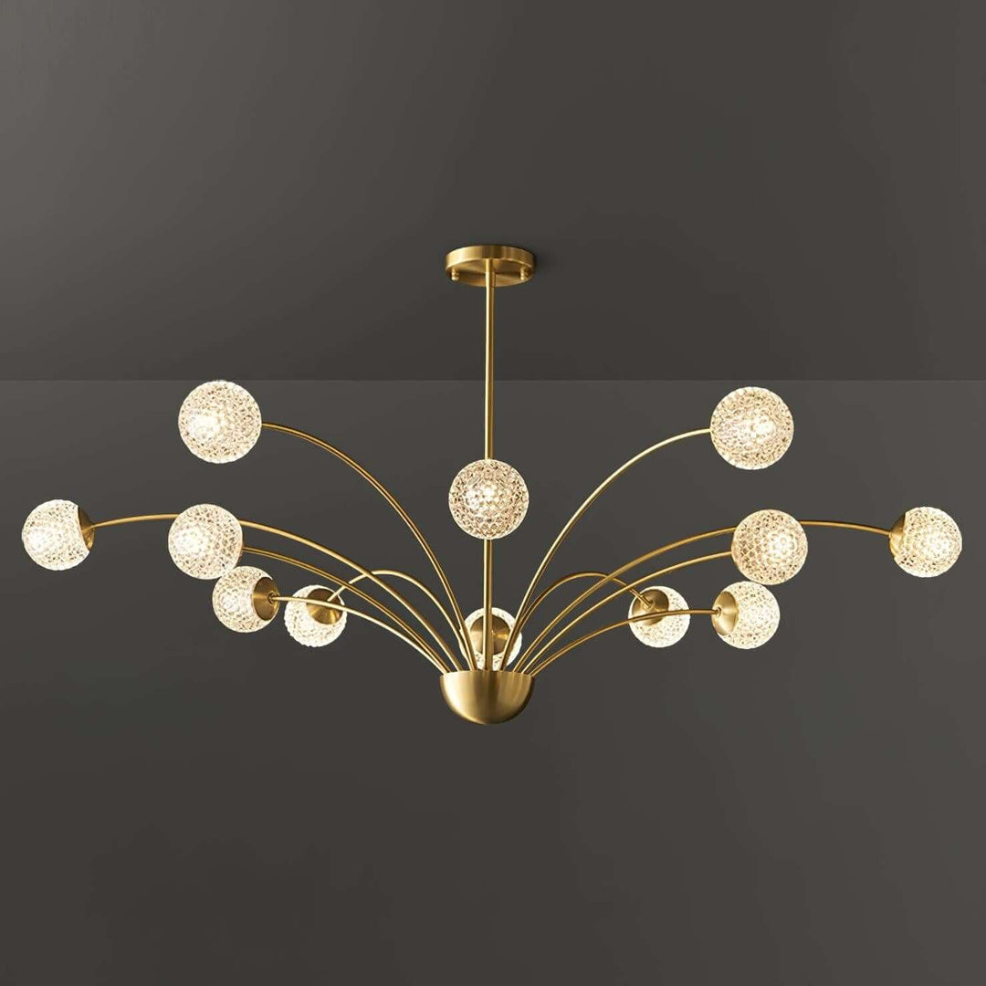 Zeriya Chandelier – Nordic Minimalist Modern Luxury Glass