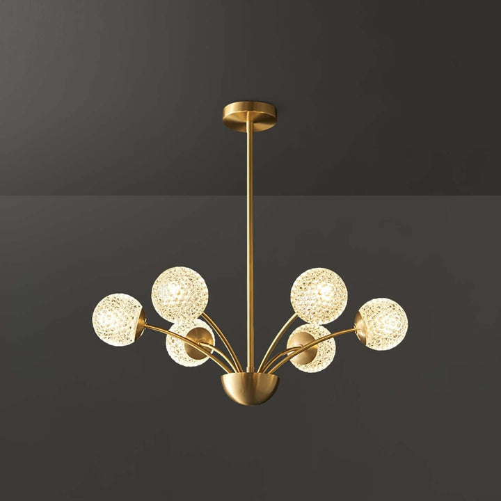 Zeriya Chandelier – Nordic Minimalist Modern Luxury Glass