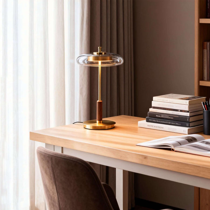 Torez Table Lamp – American Style Glass Luxury Modern Lamp
