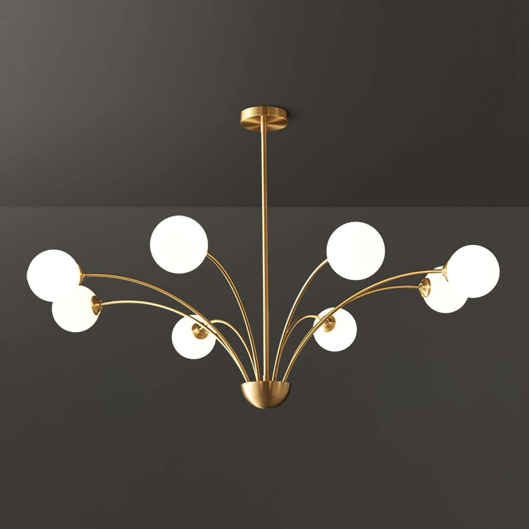 Zeriya Chandelier – Nordic Minimalist Modern Luxury Glass