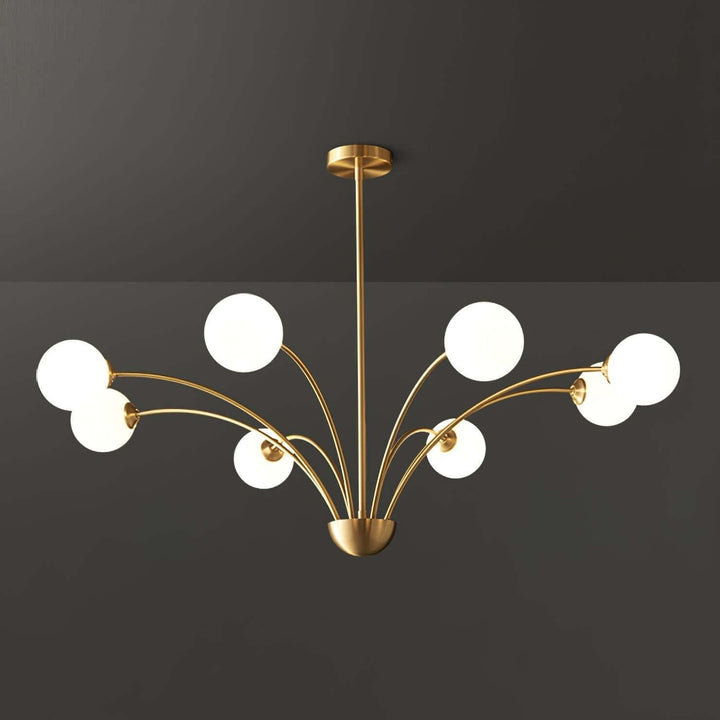 Zeriya Chandelier – Nordic Minimalist Modern Luxury Glass