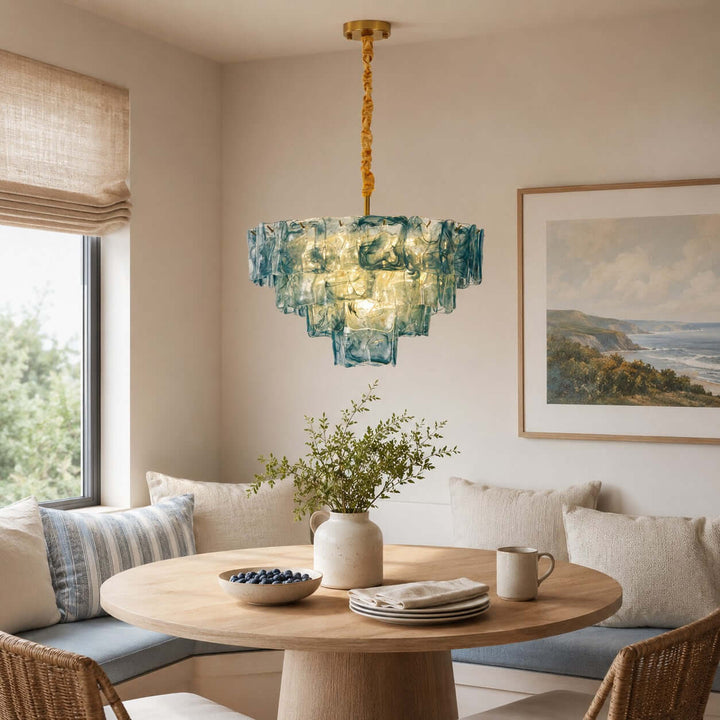 Bravelle Chandelier Murano Glass Lighting for Dining Room