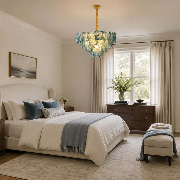 Bravelle Chandelier Murano Glass Lighting for Dining Room