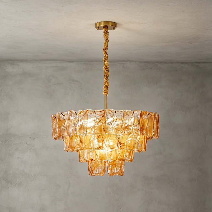 Bravelle Chandelier Murano Glass Lighting for Dining Room