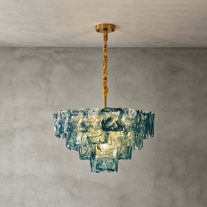 Bravelle Chandelier Murano Glass Lighting for Dining Room