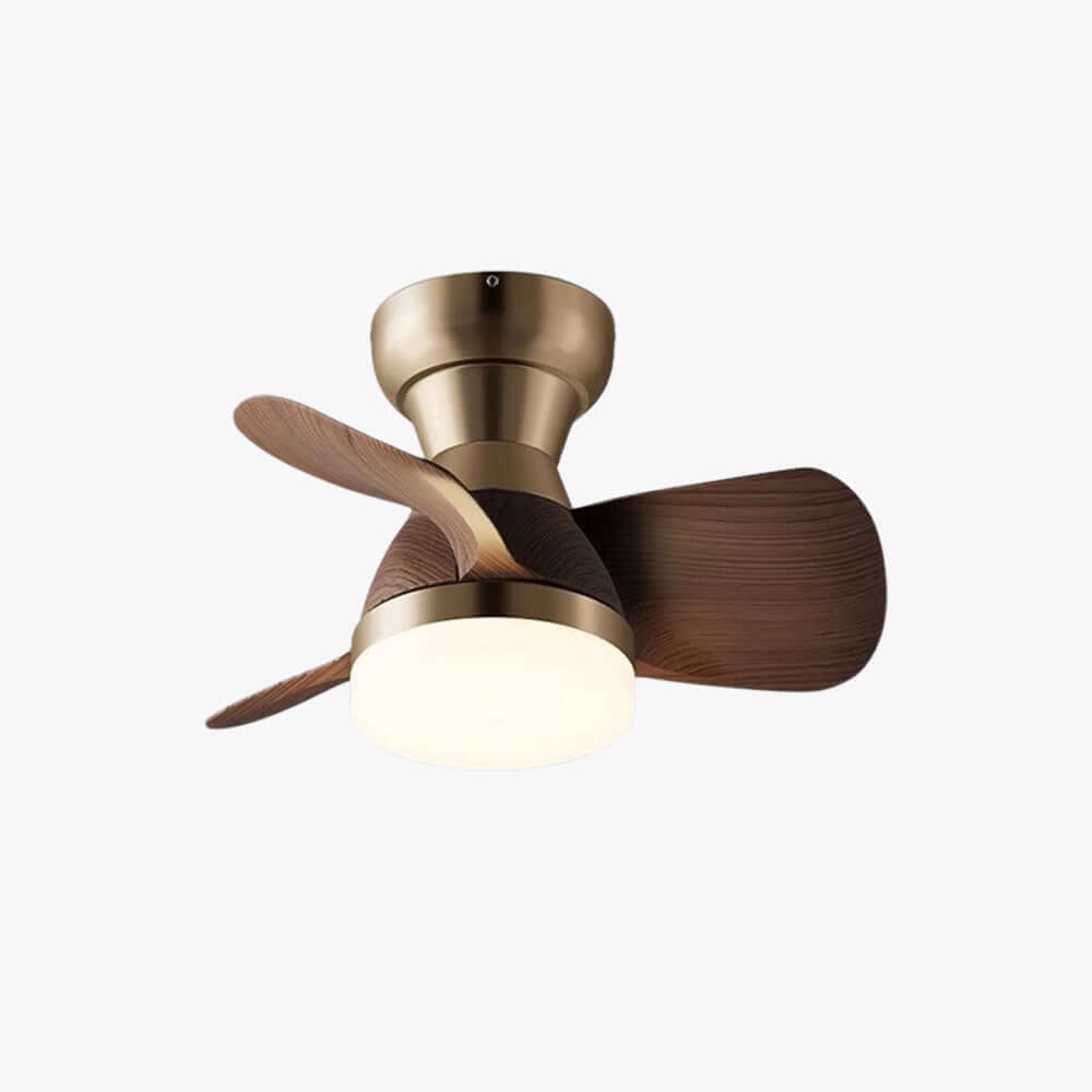 Brelq Ceiling Fan Light - Modern French ABS Bedroom Light