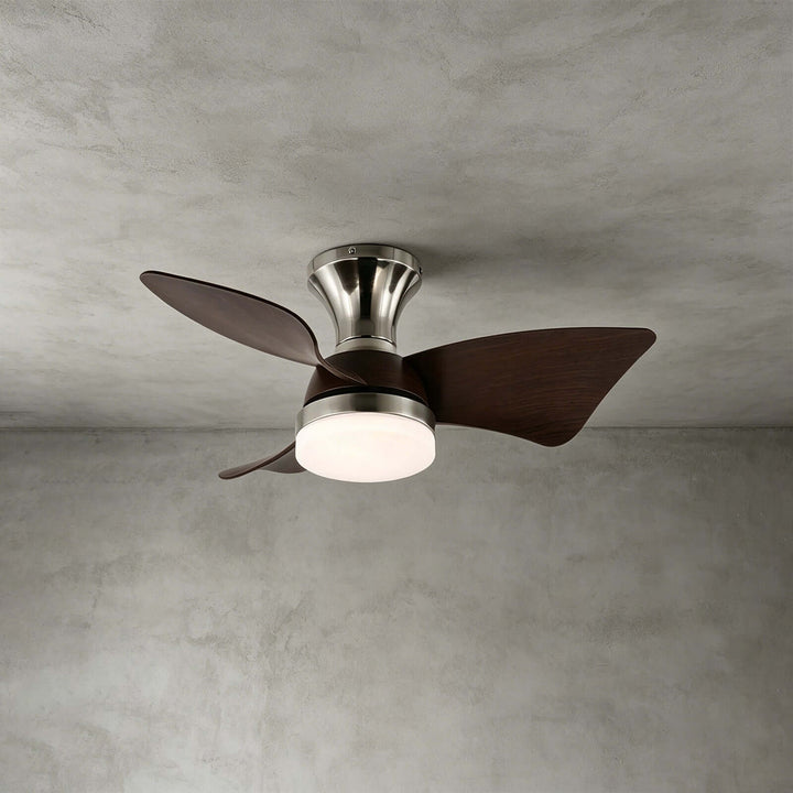 Brinv Ceiling Fan Light - French Vintage ABS Dining Light
