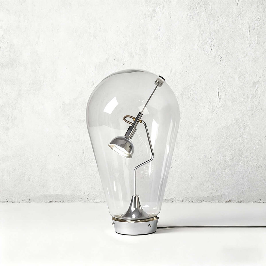 Bulb Glass Table Lamp – American Retro Industrial Style Light