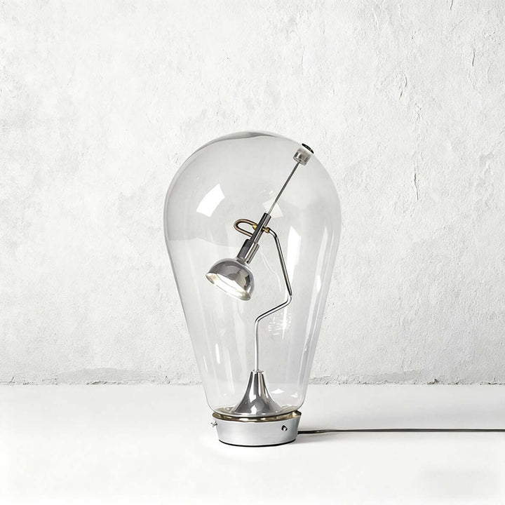 Bulb Glass Table Lamp – American Retro Industrial Style Light