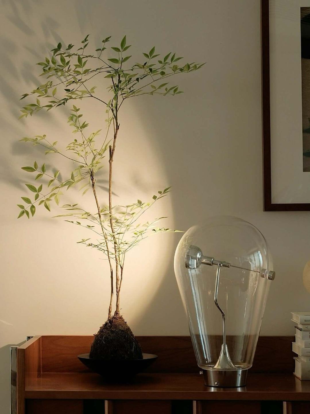 Bulb Glass Table Lamp – American Retro Industrial Style Light