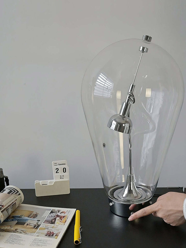 Bulb Glass Table Lamp – American Retro Industrial Style Light