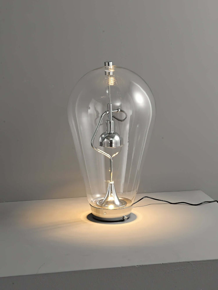 Bulb Glass Table Lamp – American Retro Industrial Style Light