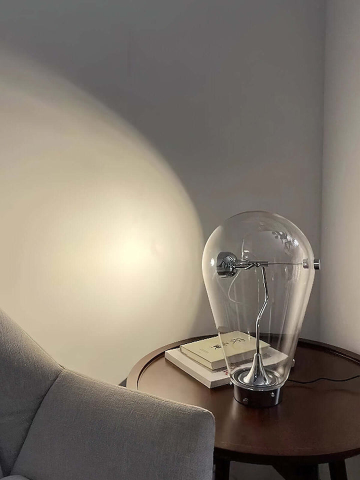 Bulb Glass Table Lamp – American Retro Industrial Style Light
