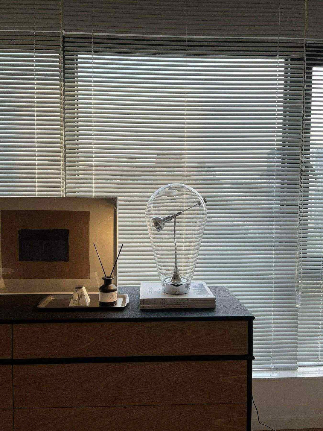 Bulb Glass Table Lamp – American Retro Industrial Style Light