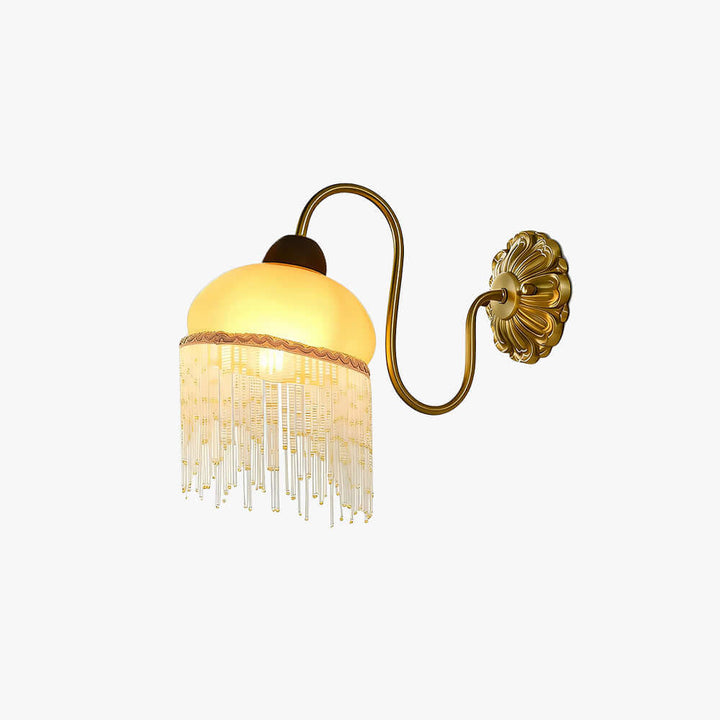 Cavine Wall Lamp - French Retro Glass Tassel Hallway