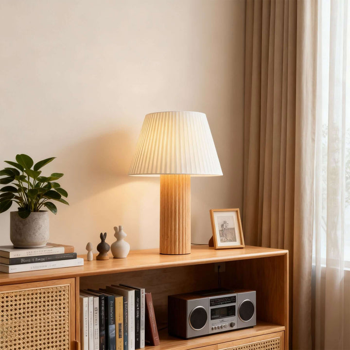 Cavli Table Lamp – Simple Creative Fabric Light