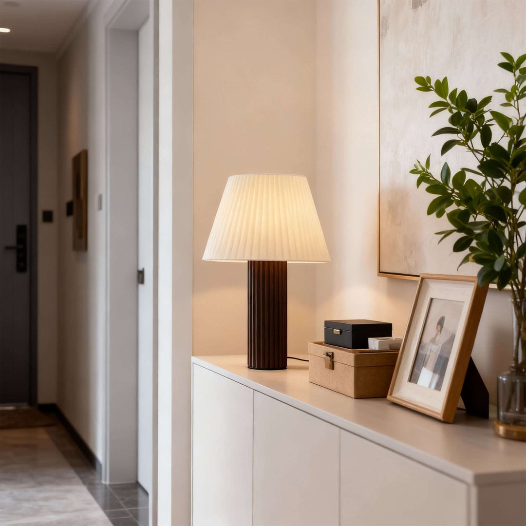 Cavli Table Lamp – Simple Creative Fabric Light