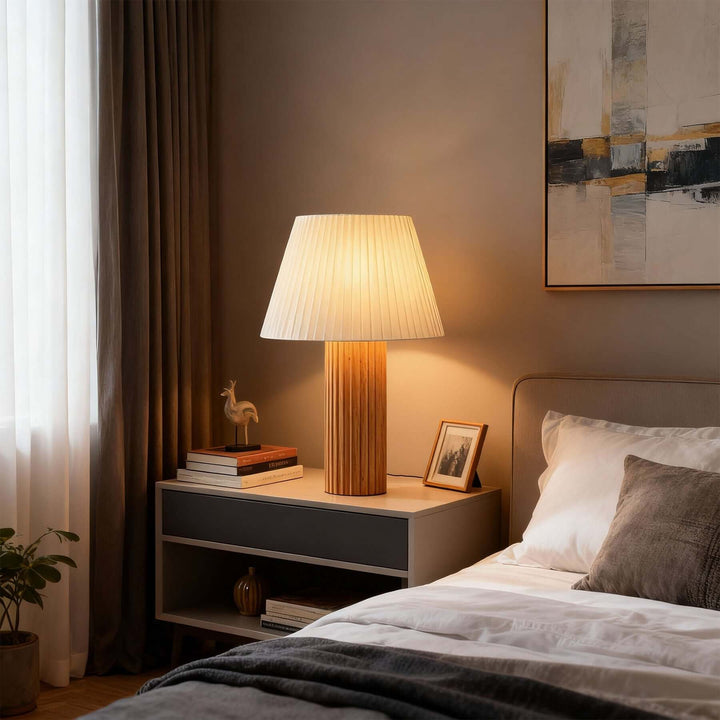 Cavli Table Lamp – Simple Creative Fabric Light