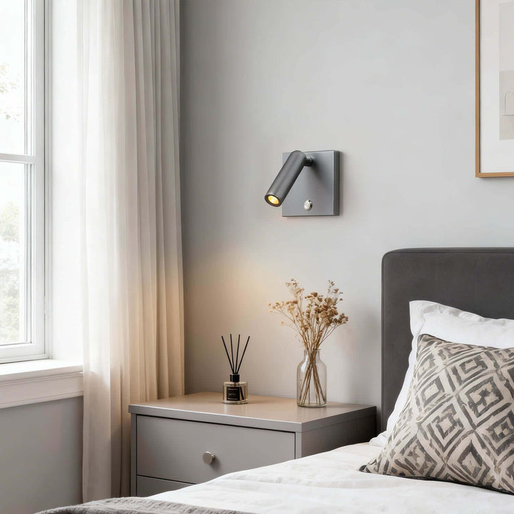 Cevro Wall Light – Modern Minimalist Bedside Reading Lamp
