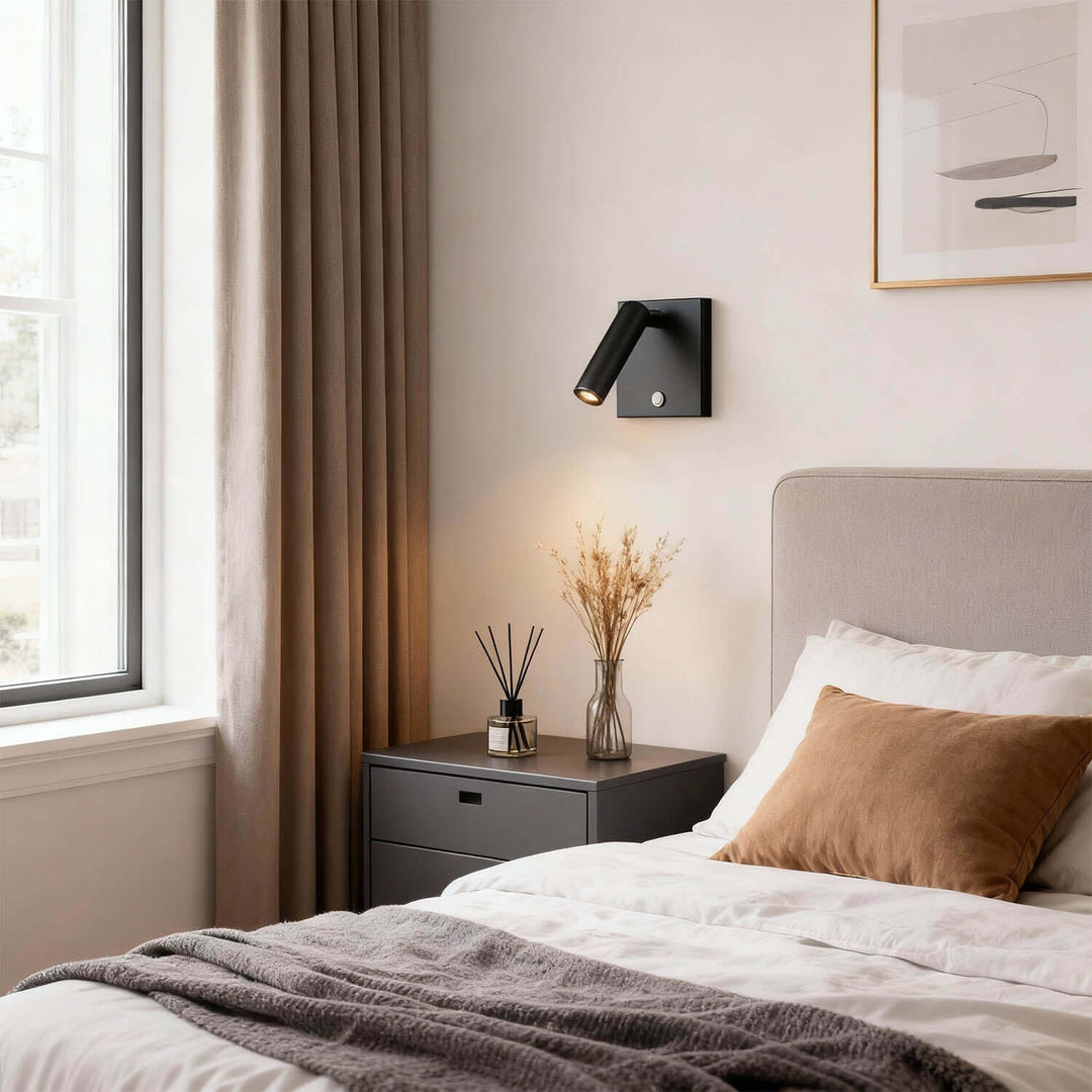 Cevro Wall Light – Modern Minimalist Bedside Reading Lamp