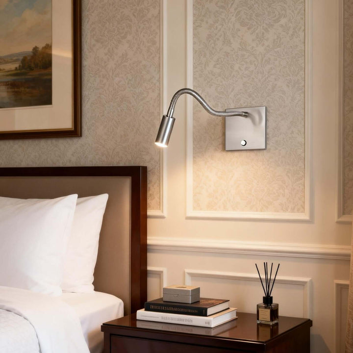 Cevro Wall Light Style B – American Minimalist Small LED Reading Lamp
