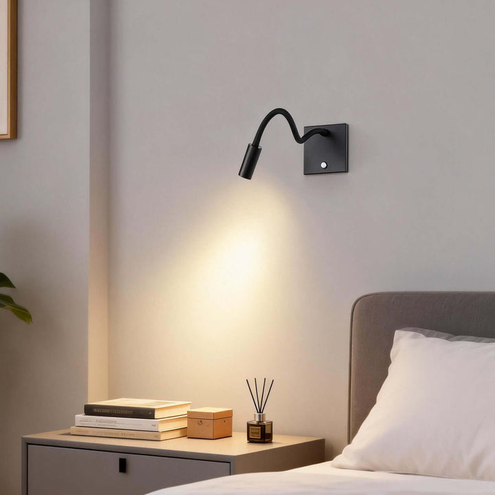 Cevro Wall Light Style B – American Minimalist Small LED Reading Lamp