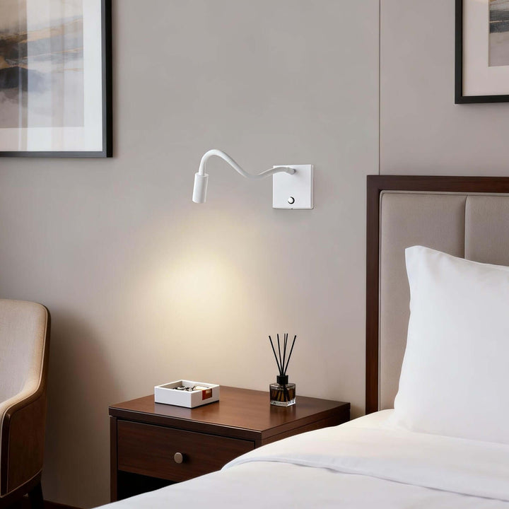 Cevro Wall Light Style B – American Minimalist Small LED Reading Lamp